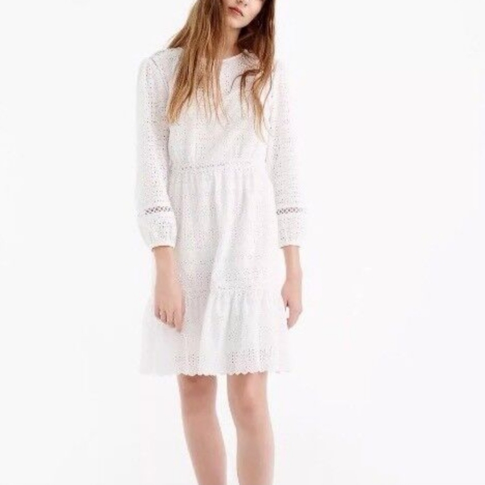 NWT J.Crew eyelet dress
